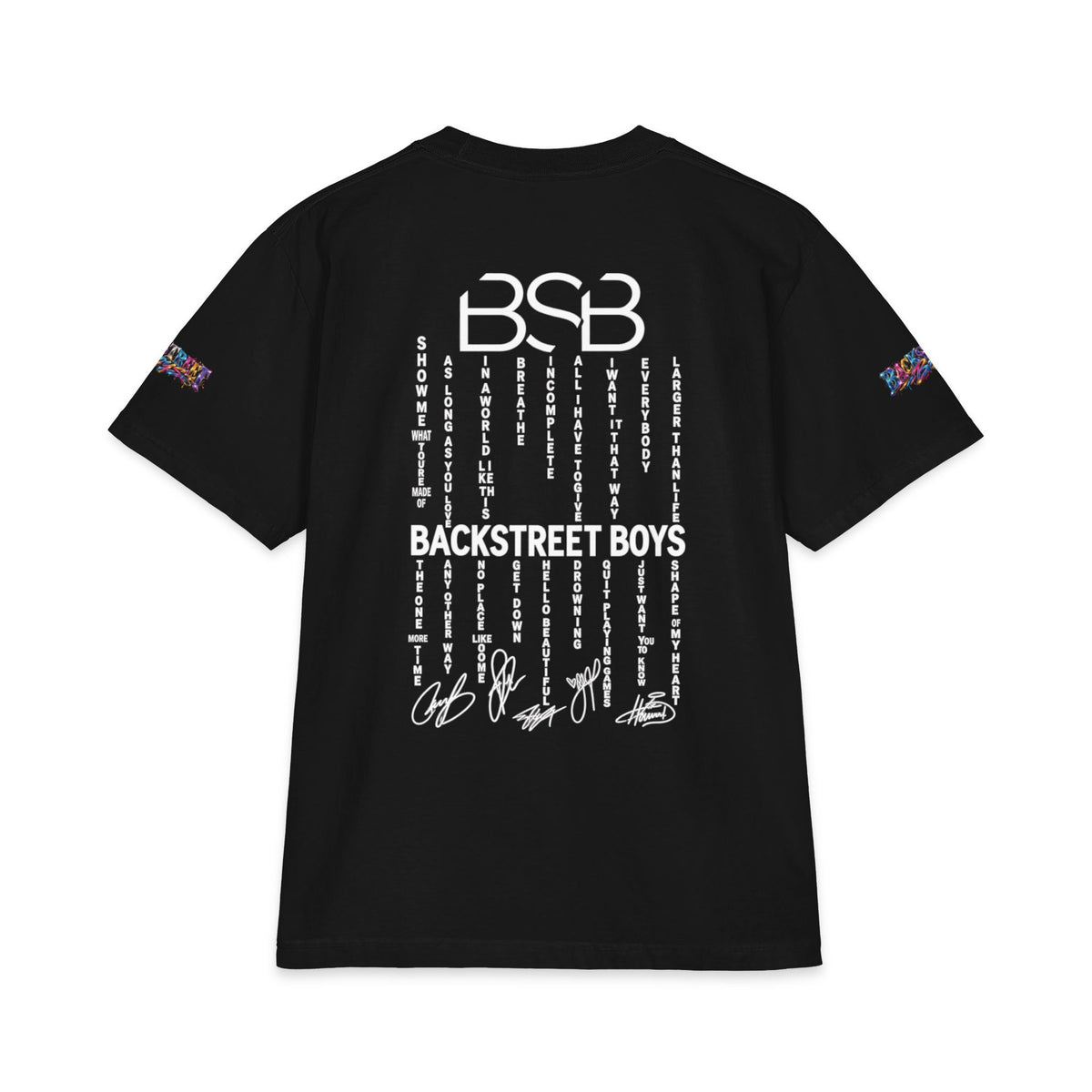 Backstreet Boys Graphic T-Shirt | Retro 90s Pop Band Tee