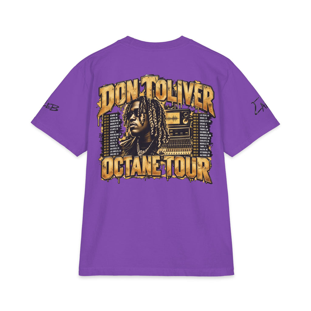 Don Toliver Octane Tour T-Shirt | Rapper Portrait, Sound System Graphics