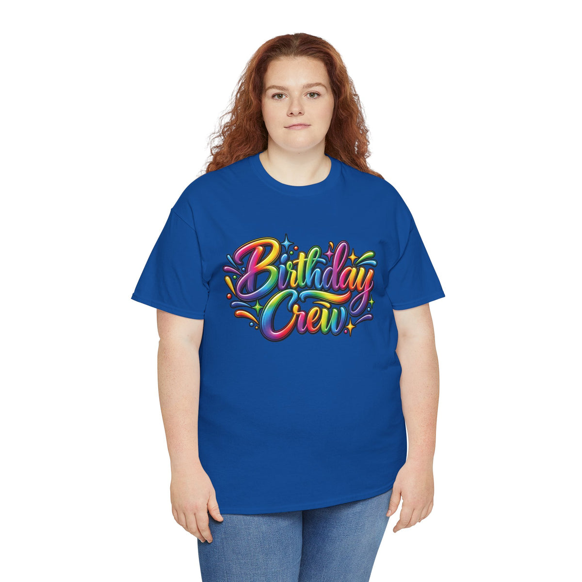 Birthday Crew Colorful Celebration T-Shirt