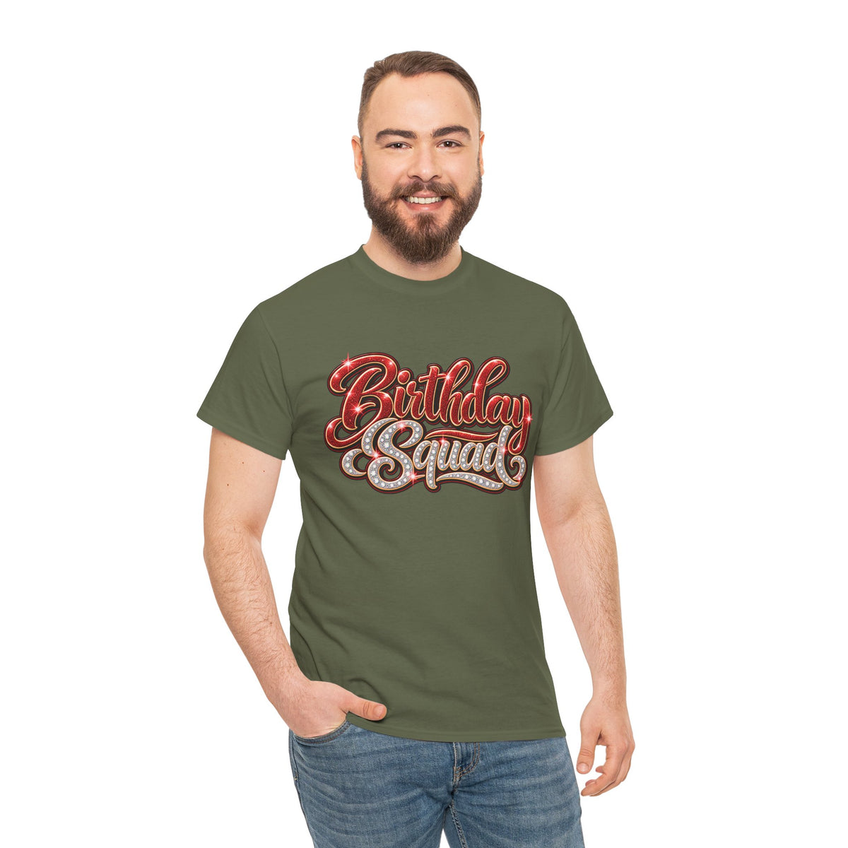 Birthday Squad Graphic T-Shirt