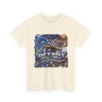 Detroit Skyline Collage Tee | Motor City Vintage Graphic T-Shirt