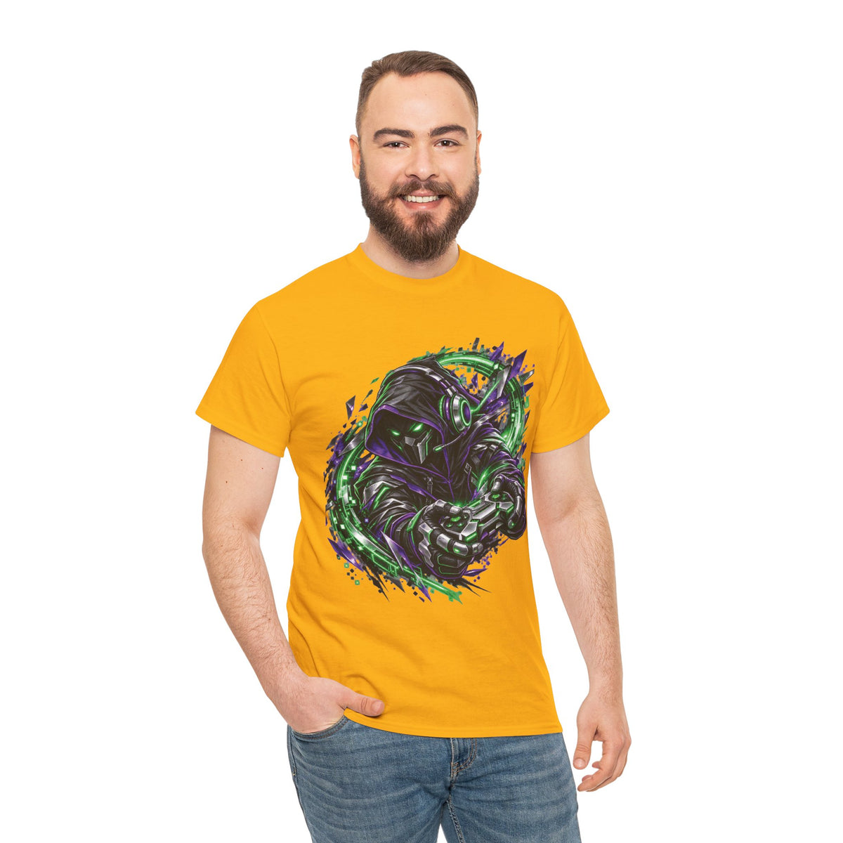 Dark Fantasy Samurai Warrior Video Game T-Shirt