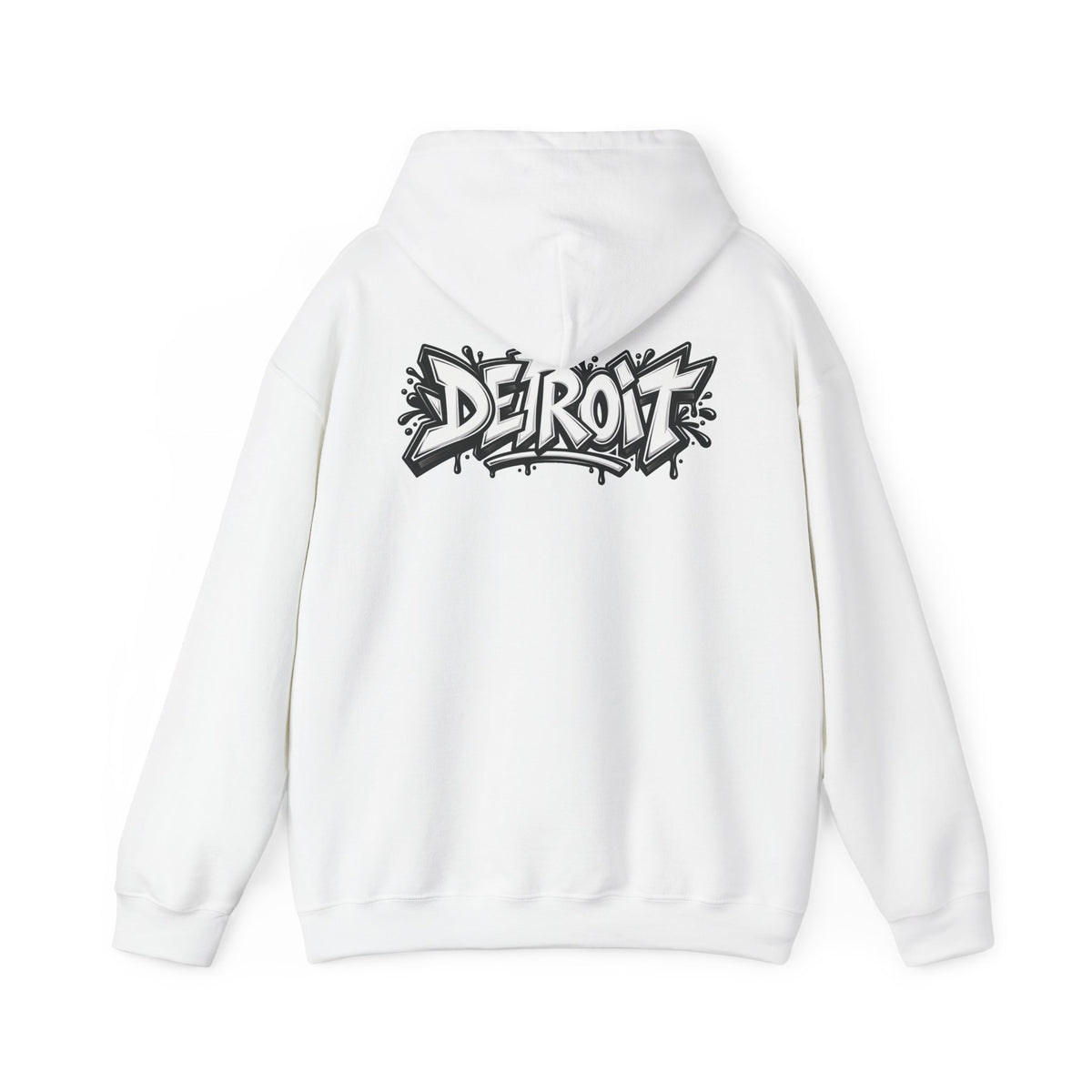 Detroit Graffiti Lion Hoodie | Colorful Street Art Pullover