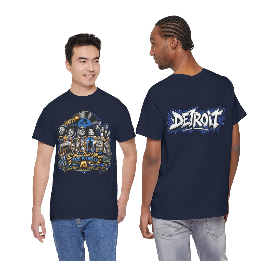Motown Legends Tee | Detroit Graffiti Back