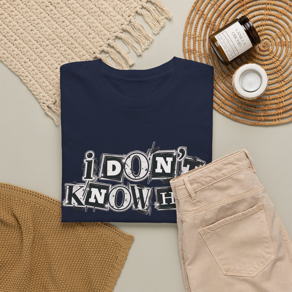I Don’t Know Him Couples Statement T-Shirt