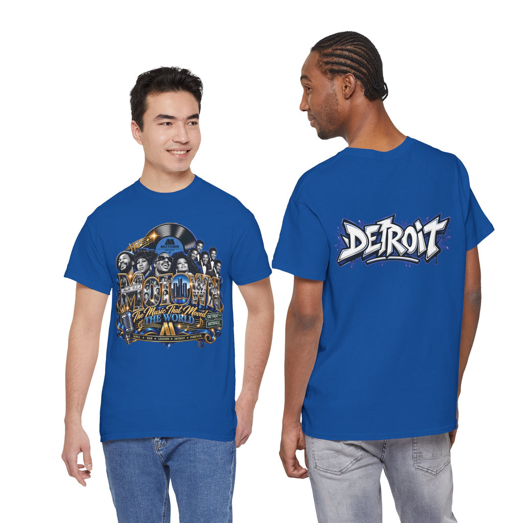 Motown Legends Tee | Detroit Graffiti Back