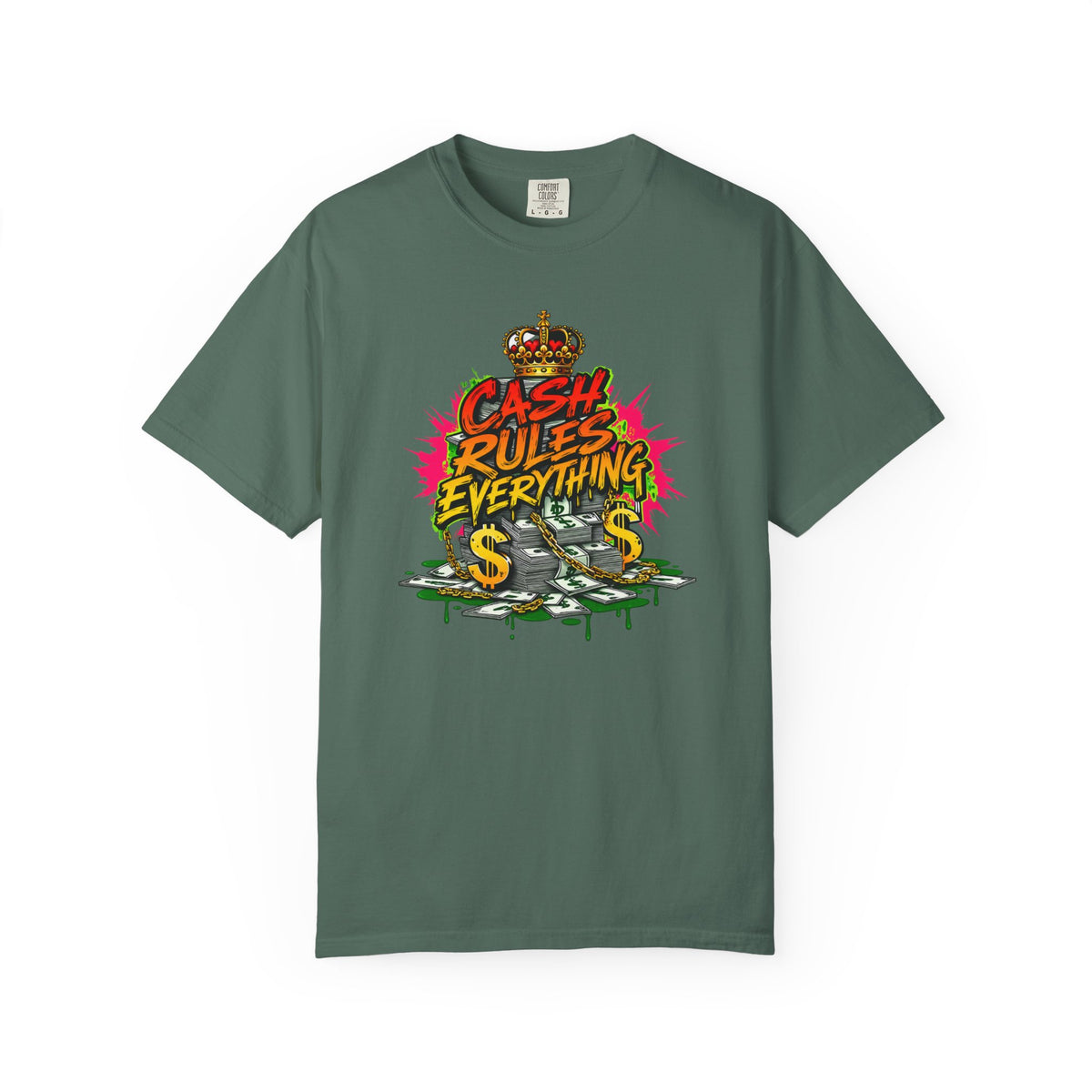 Cash Rules Everything Around Me T-shirt | Streetwear Money Graphic Tee