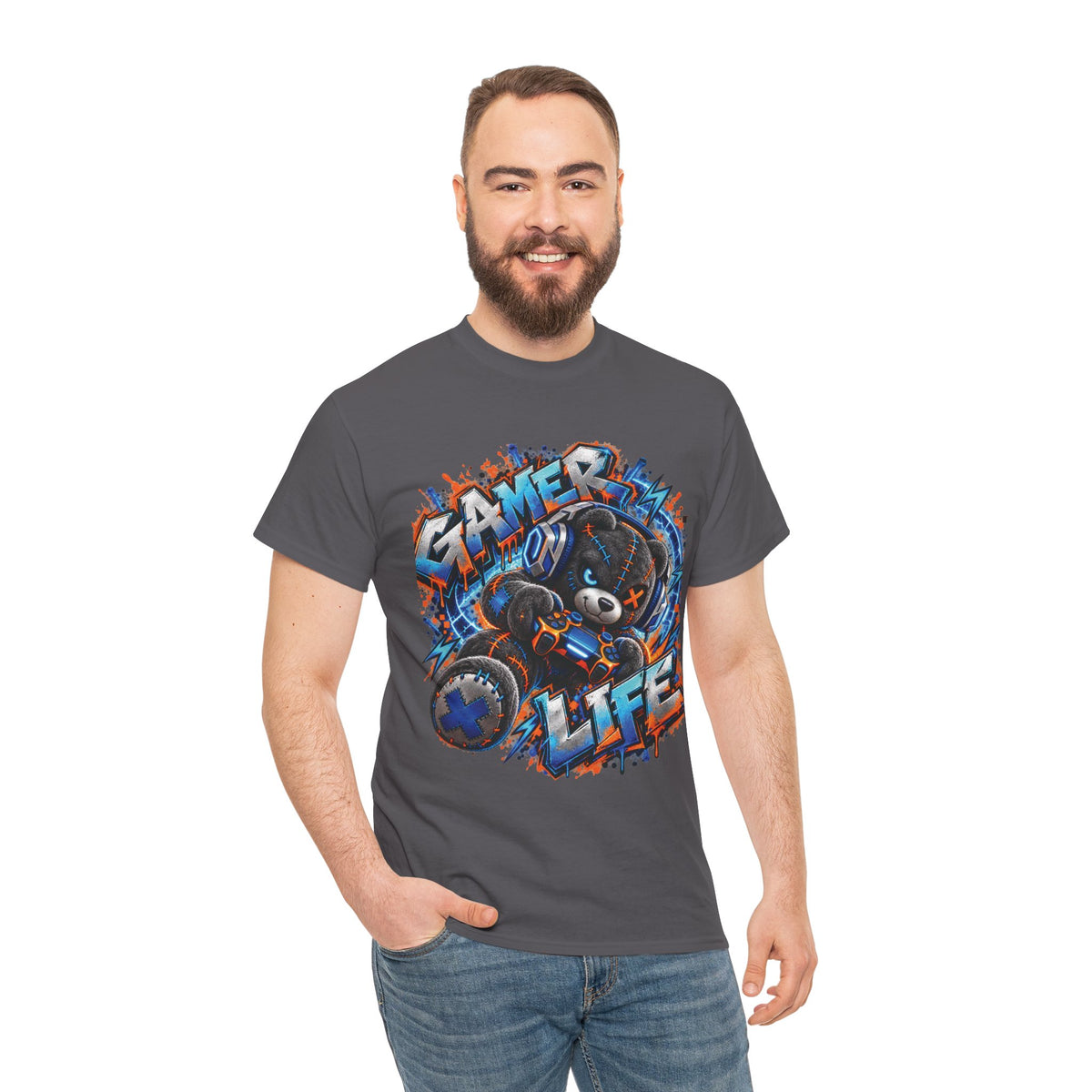 Gamer for Life Graphic T-Shirt