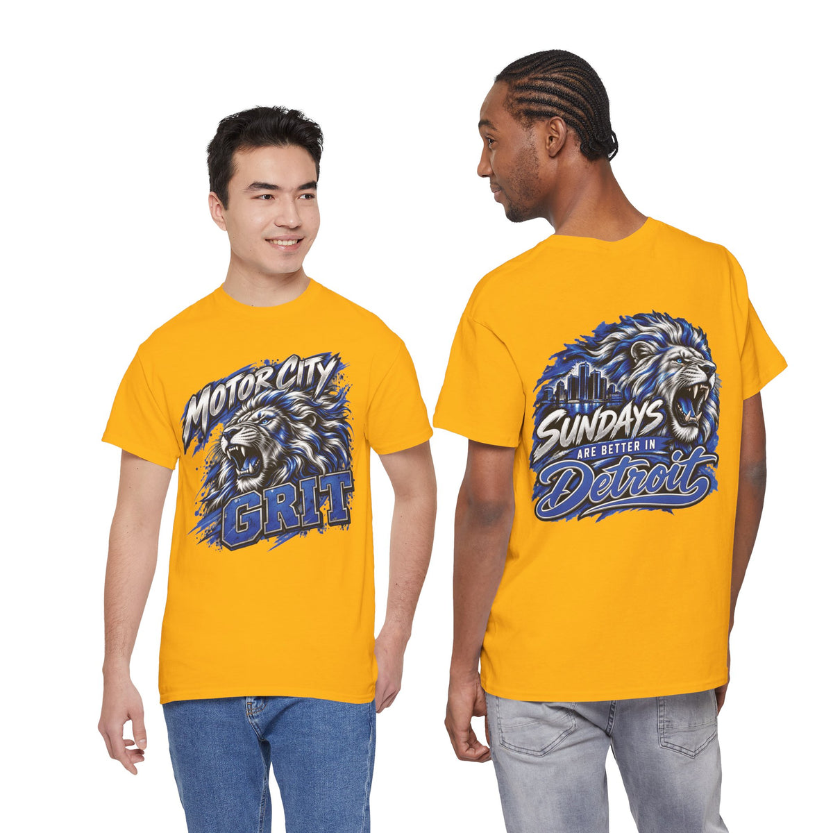 Detroit Motor City Grit & Sundays Are Better in Detroit T-Shirt