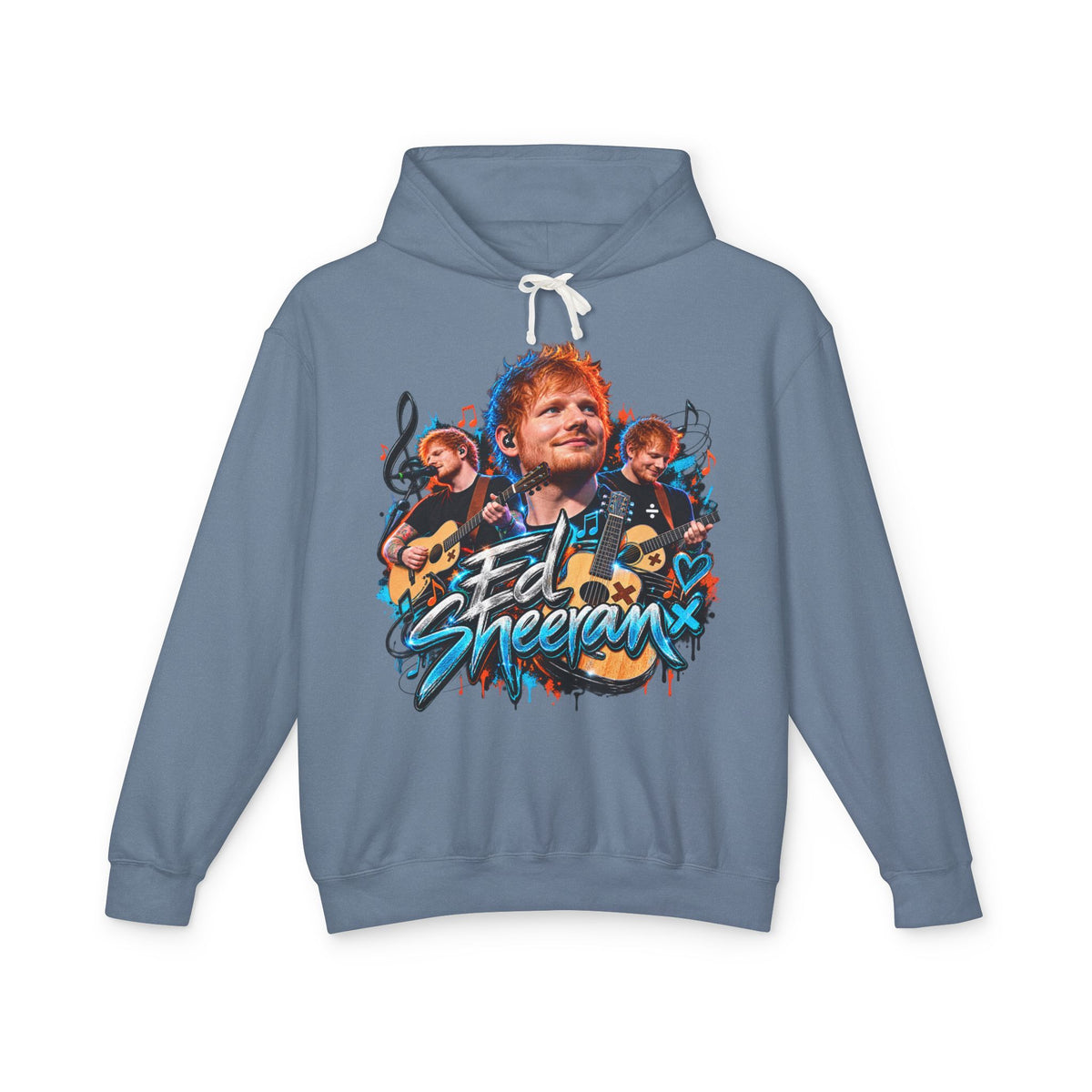 Ed Sheeran Portrait Hoodie | Loop Tour 2026 Back Design