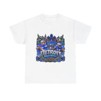 Detroit Football Graphic Tee | City Skyline, Players, Lions-Inspired Design