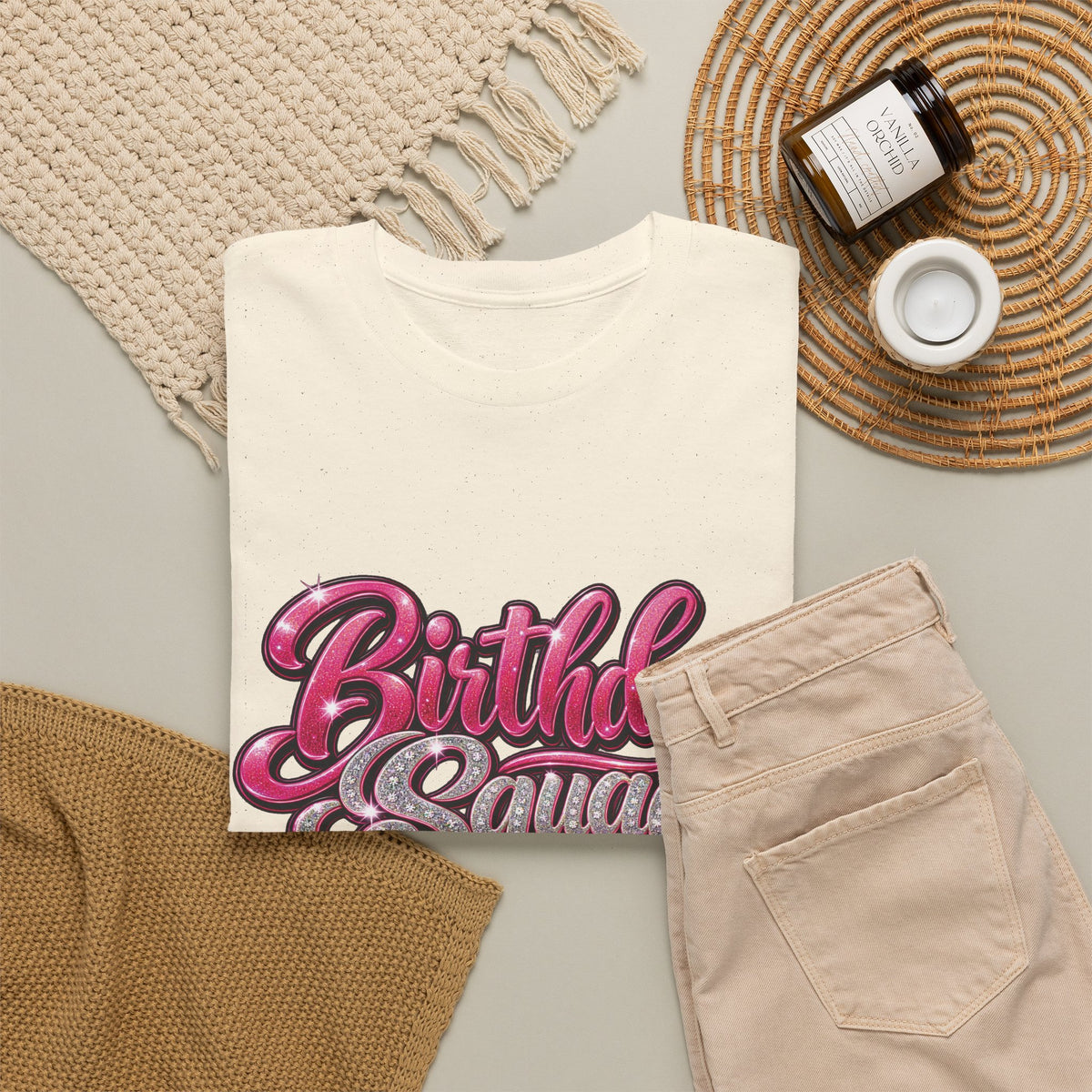 Birthday Squad Graphic T-Shirt