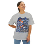 Lions Detroit City Grit tee | Motor City skyline, 313, sneaker and bulldog illustration