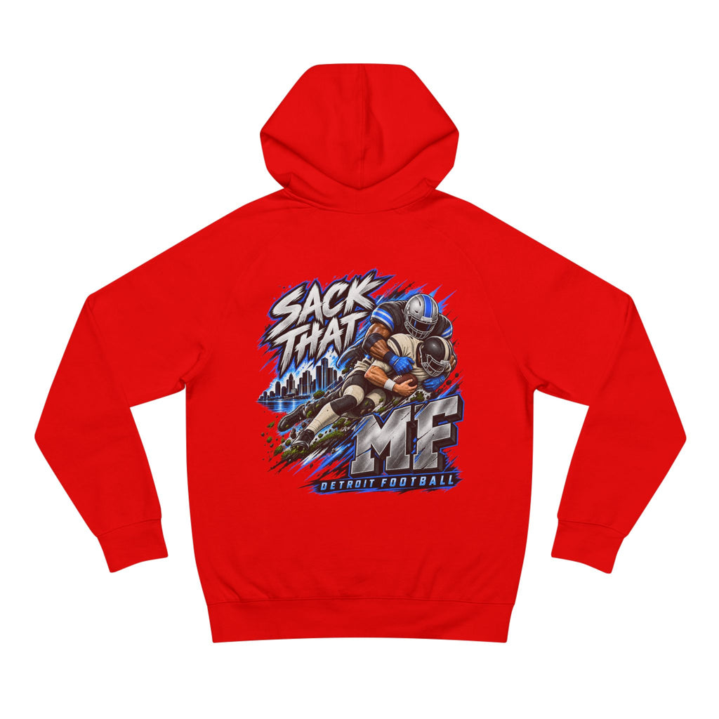 Detroit Motor City Grit & Sack That MF Football Hoodie