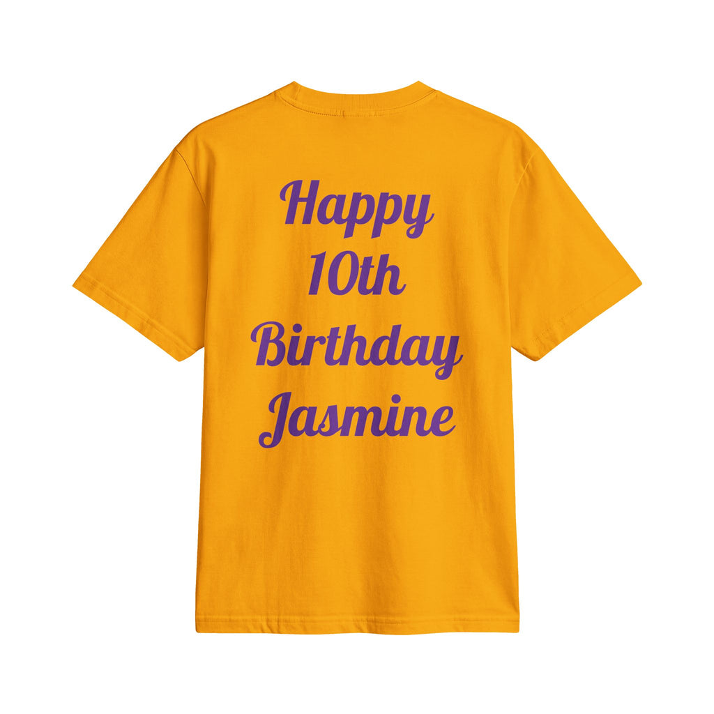Wild About Being UNO Birthday Girl T-Shirt | Colorful Card Game Design