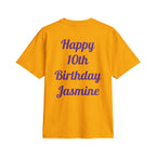 Wild About Being UNO Birthday Girl T-Shirt | Colorful Card Game Design