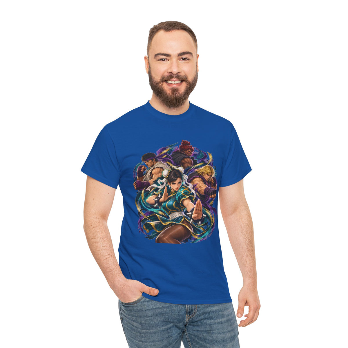 Street Fighter Characters Graphic T-Shirt