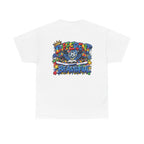 Detroit Graffiti Autism Tee | Different Is Beautiful backprint