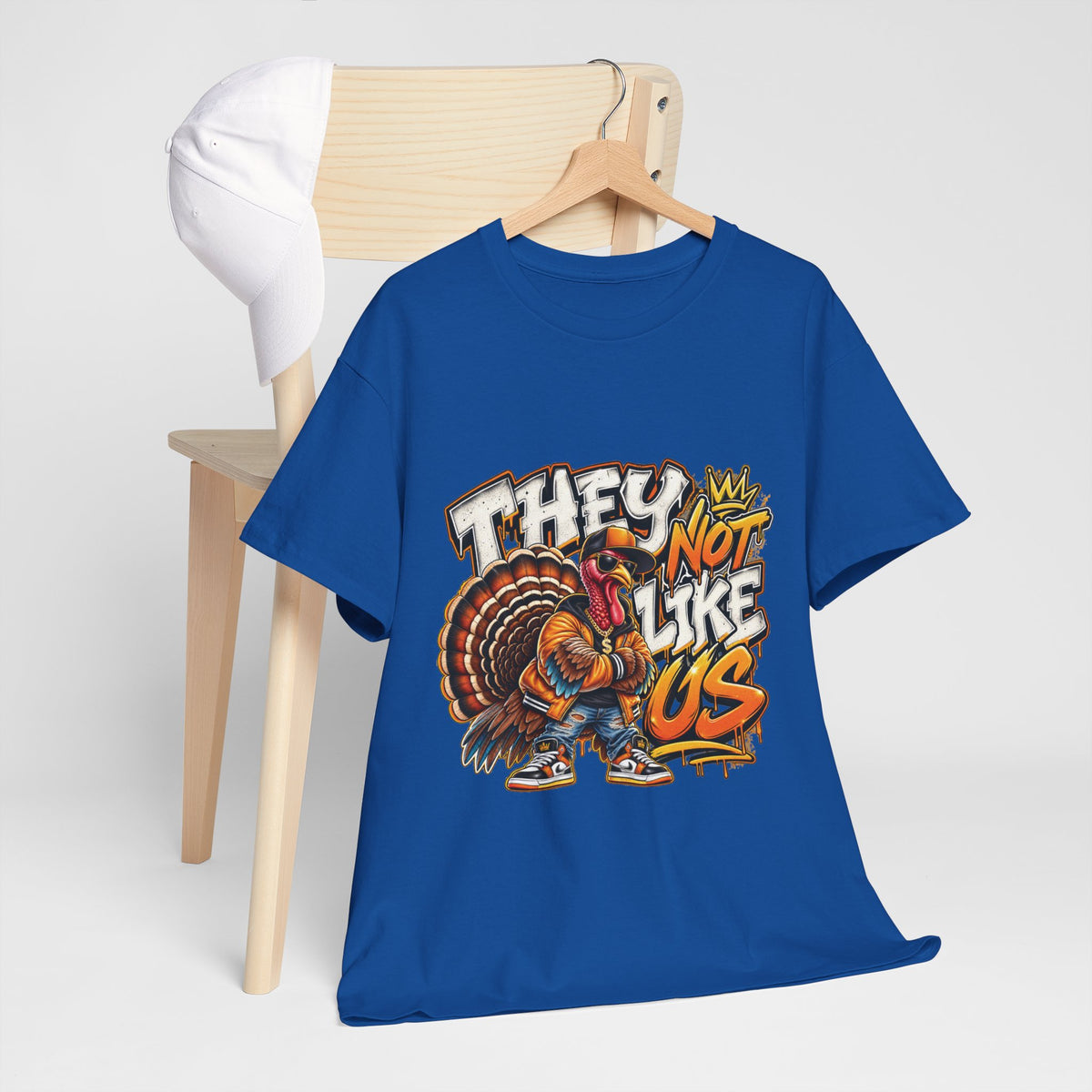 They Not Like Us Turkey Tee | Streetwear Thanksgiving Graphic Shirt