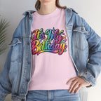 It’s My Birthday Colorful Celebration T-Shirt