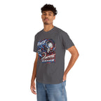 Rage Mode Gamer Skull Graphic T-Shirt