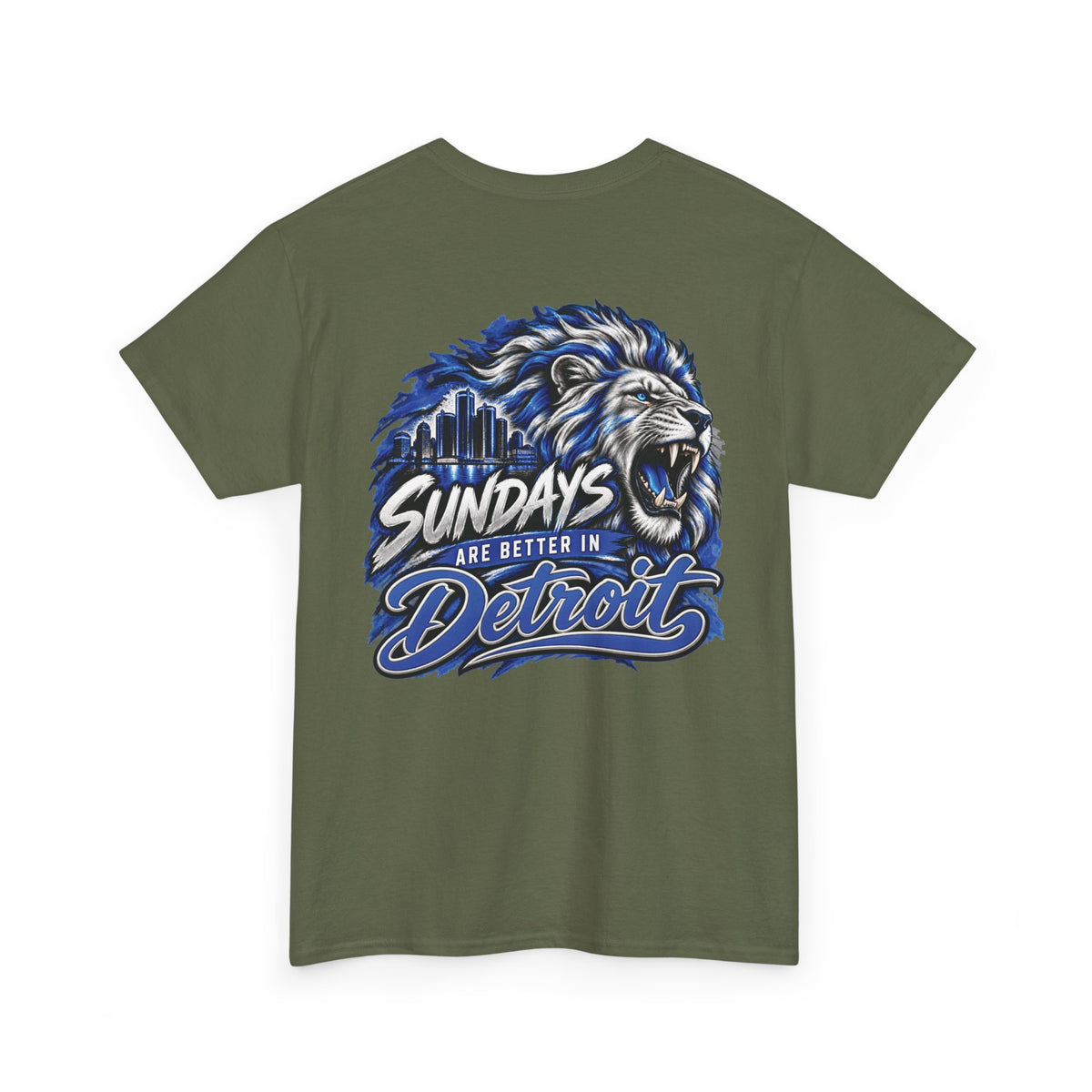 Detroit Motor City Grit & Sundays Are Better in Detroit T-Shirt