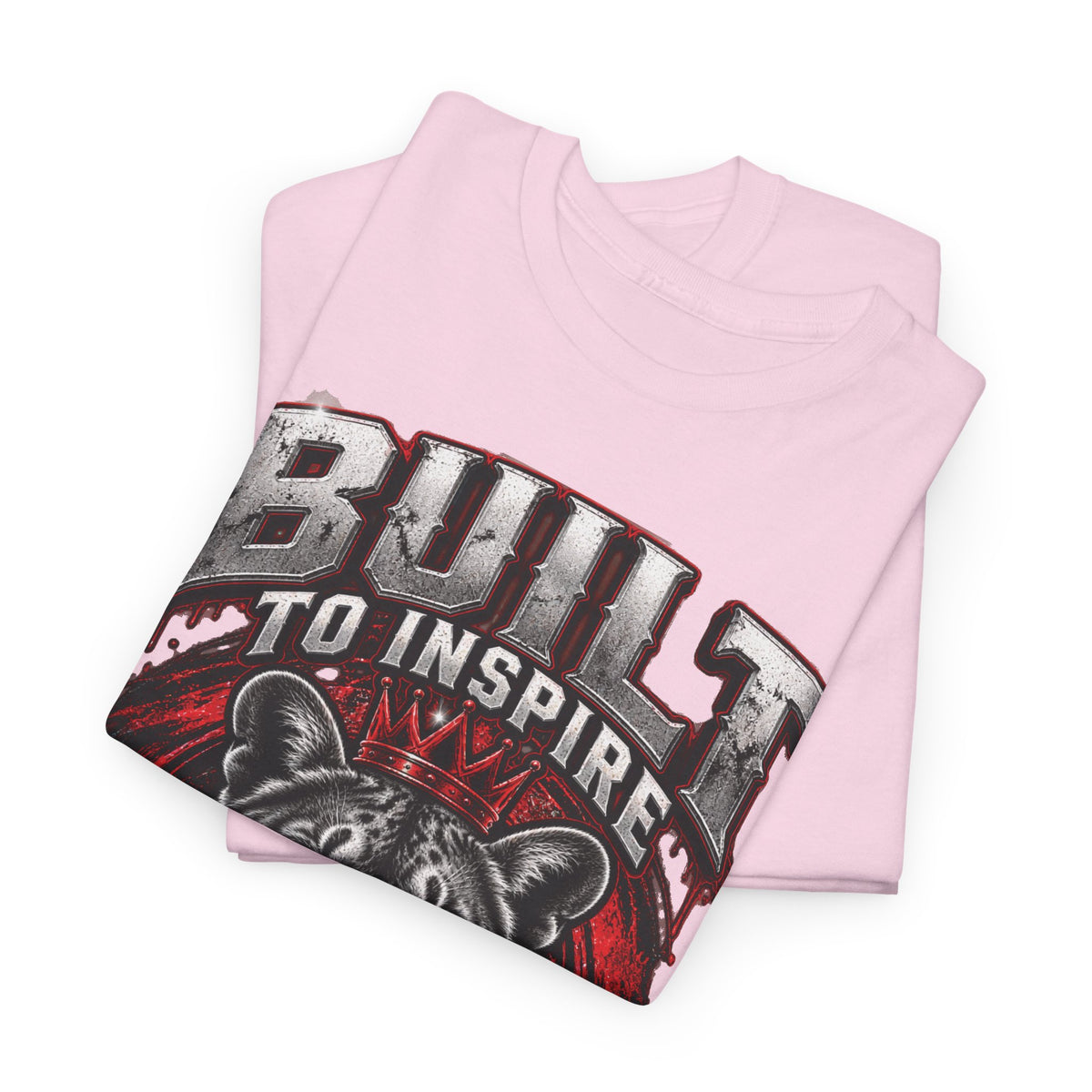 Built to Inspire His Purpose Couples Tiger Graphic T-Shirt