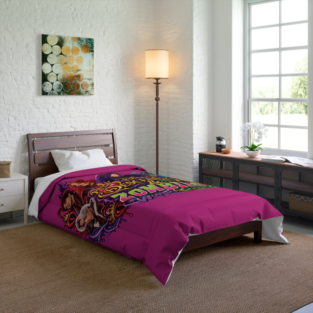 Descendants Zombies World Collide Comforter