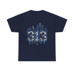 Detroit Brass Knuckles graphic tee | 313 Skyline Drip T-Shirt