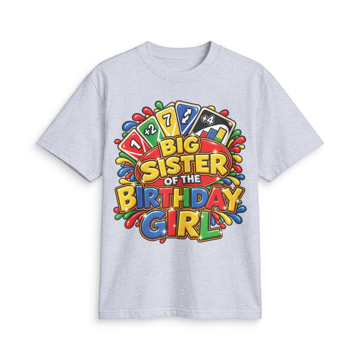 Big Sister Birthday Girl Graphic T-Shirt