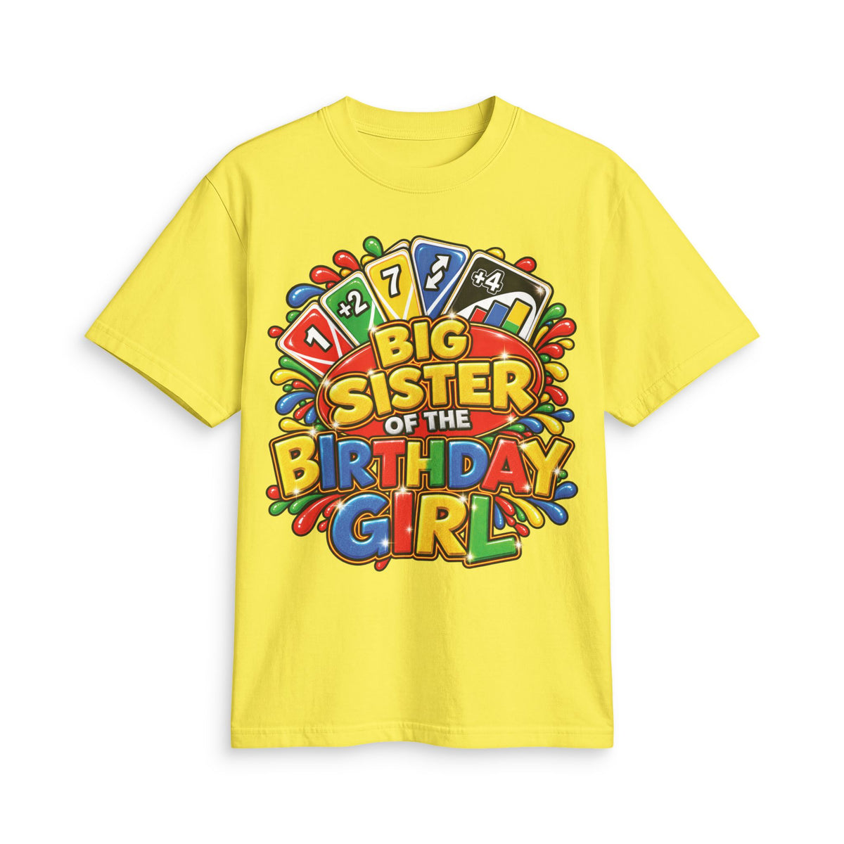 Big Sister Birthday Girl Graphic T-Shirt