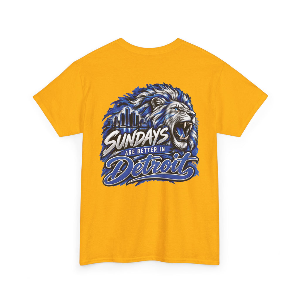 Detroit Motor City Grit & Sundays Are Better in Detroit T-Shirt