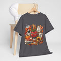 Teacher Love Inspire apple stack T-Shirt | Fall teacher autumn design