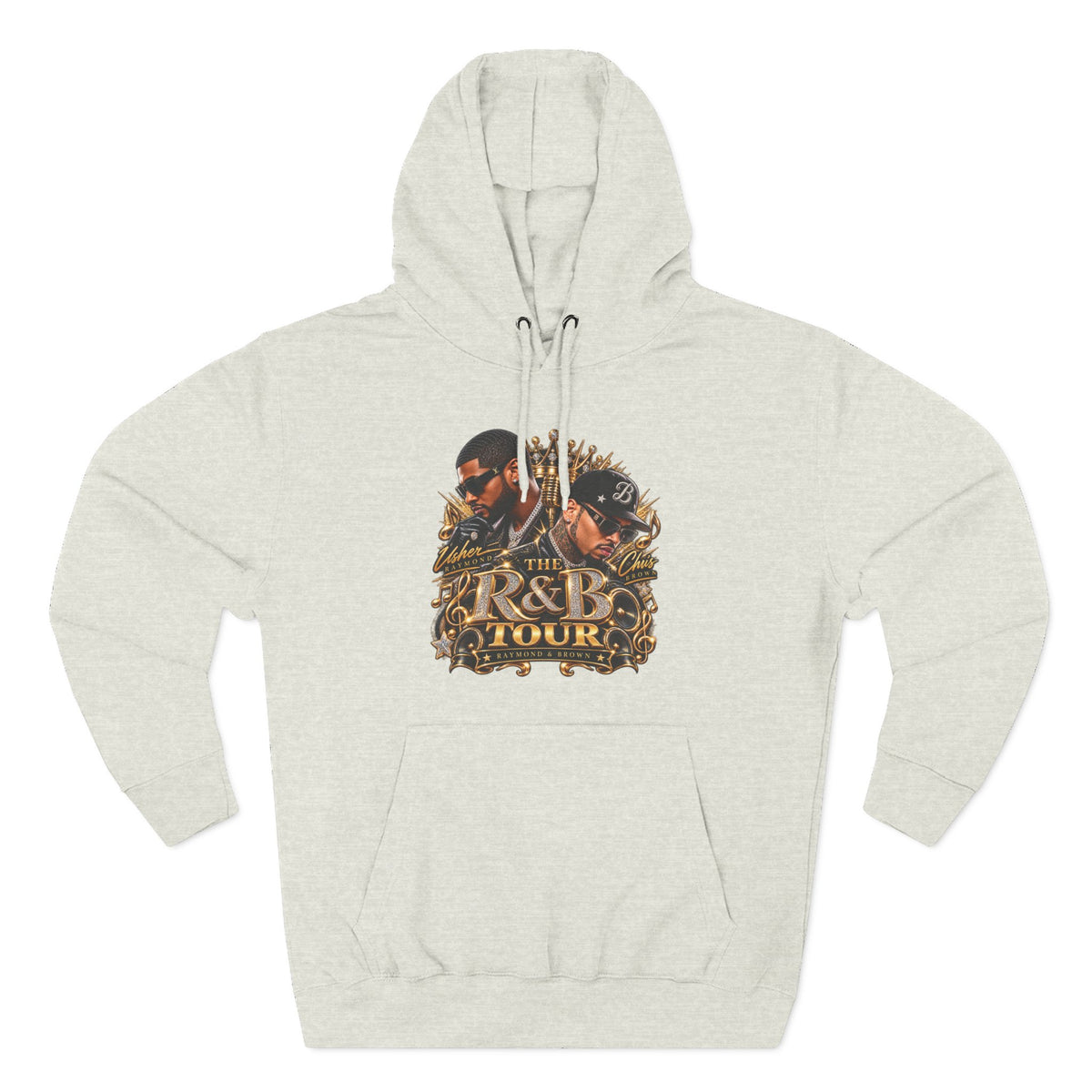 R&B Tour Graphic Hoodie | Music Concert Vintage Portraits