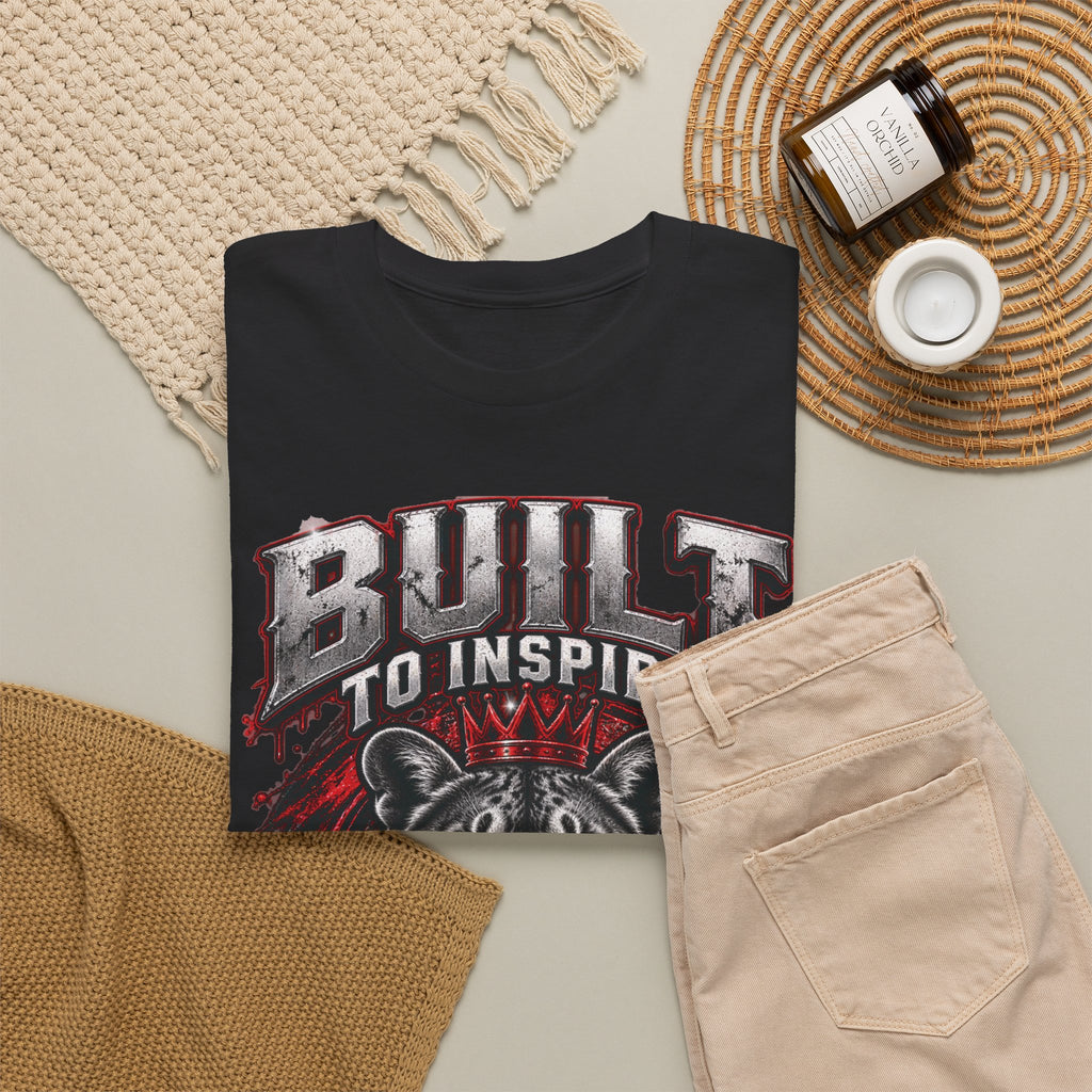 Built to Inspire His Purpose Couples Tiger Graphic T-Shirt