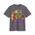 Big Sister of the Birthday Boy T-Shirt | Colorful Party Design