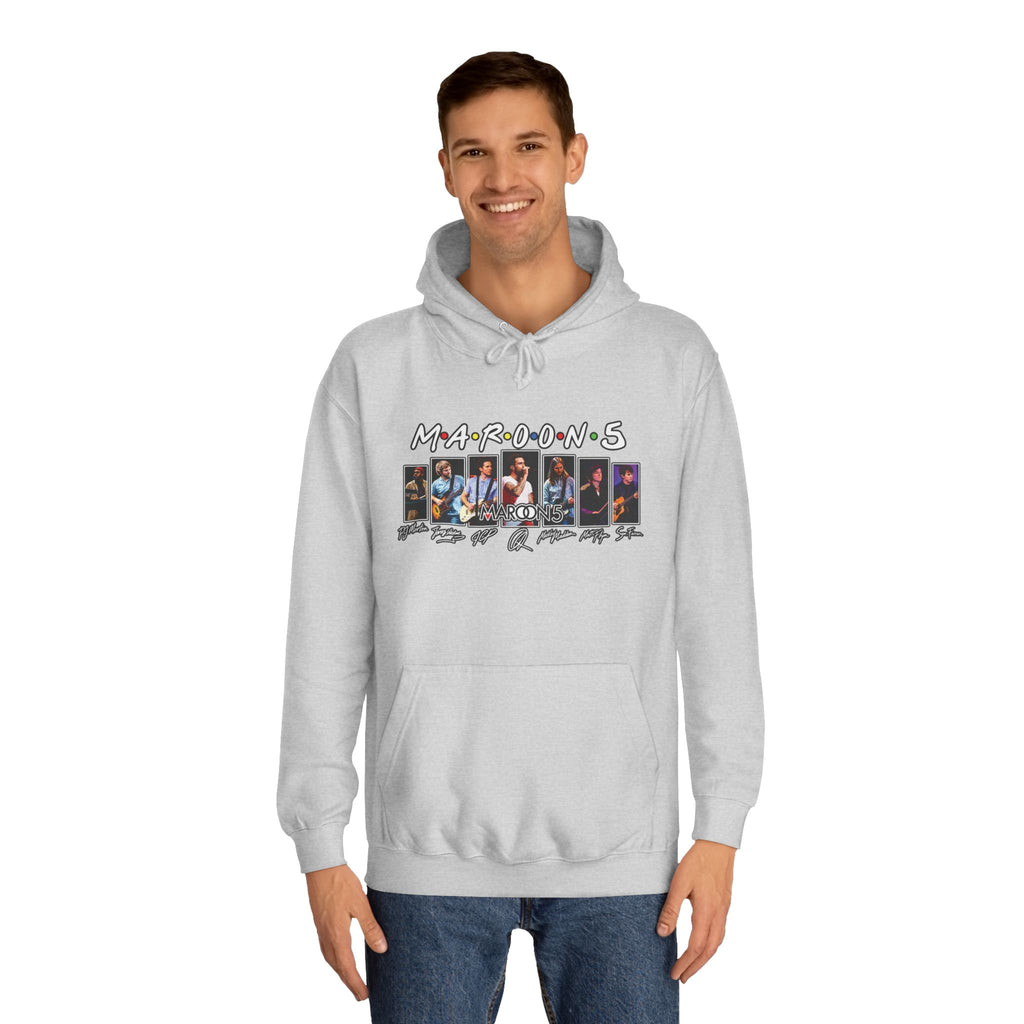 Maroon 5 Photo Collage Hoodie | Graphic College Crewneck