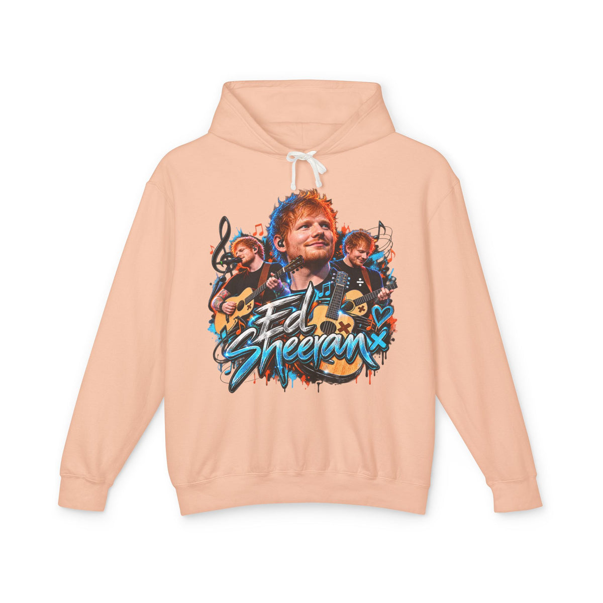 Ed Sheeran Portrait Hoodie | Loop Tour 2026 Back Design