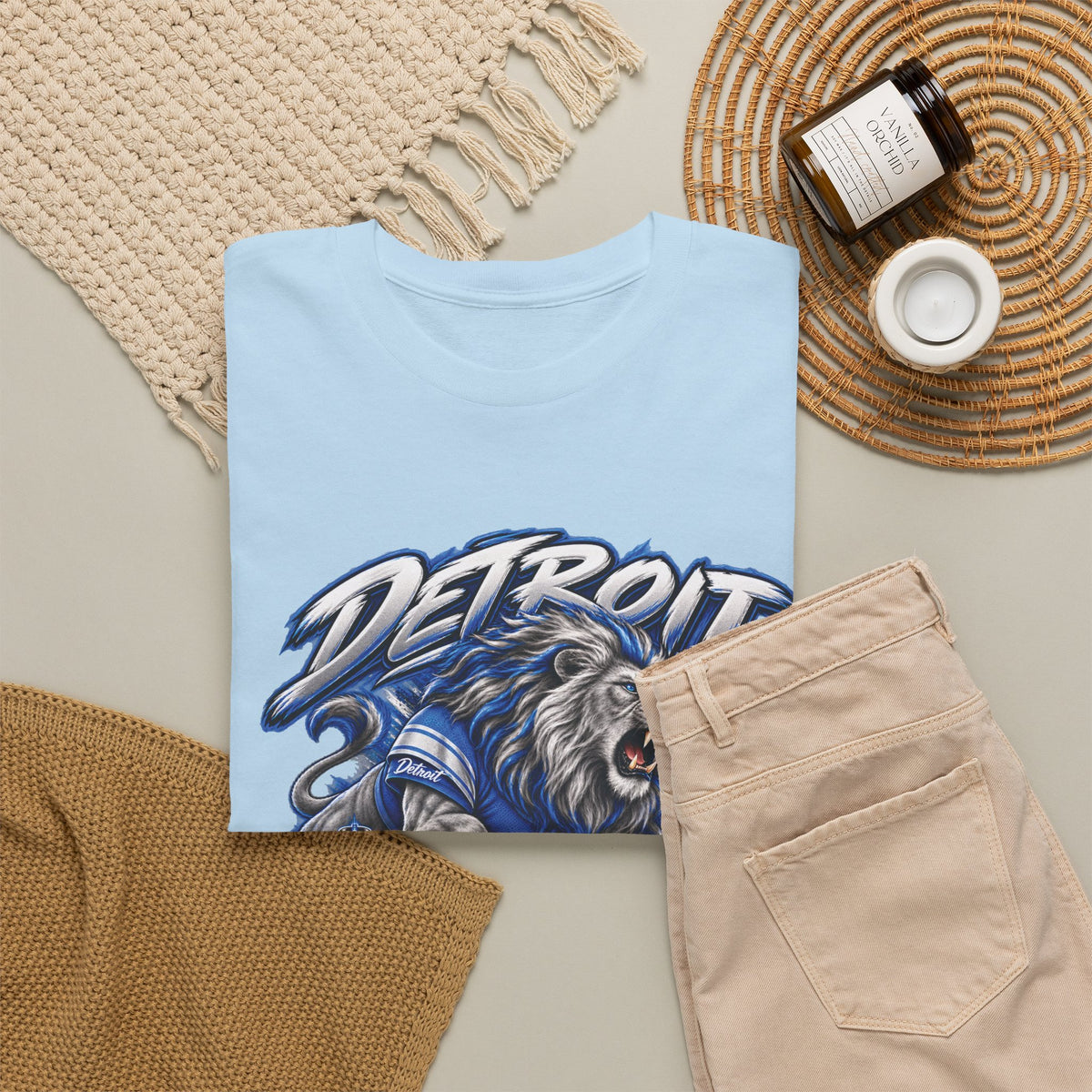Detroit Game Day Lions Football T-Shirt