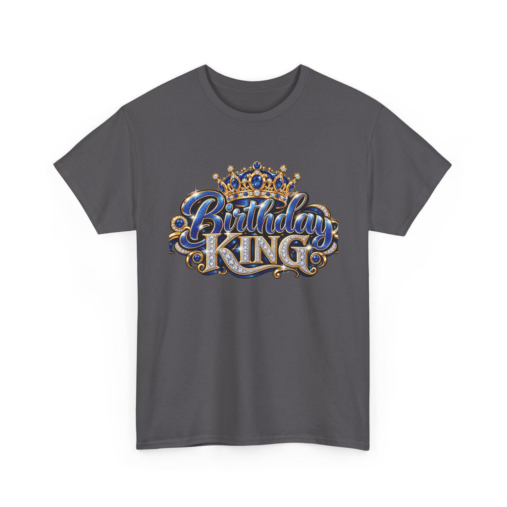 Birthday King Crown Graphic T-Shirt