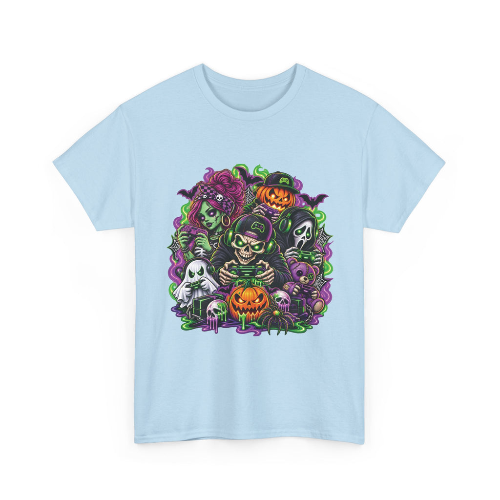 Spooky Halloween Monsters T-Shirt | Pumpkin, Ghost, Witch, Skeleton