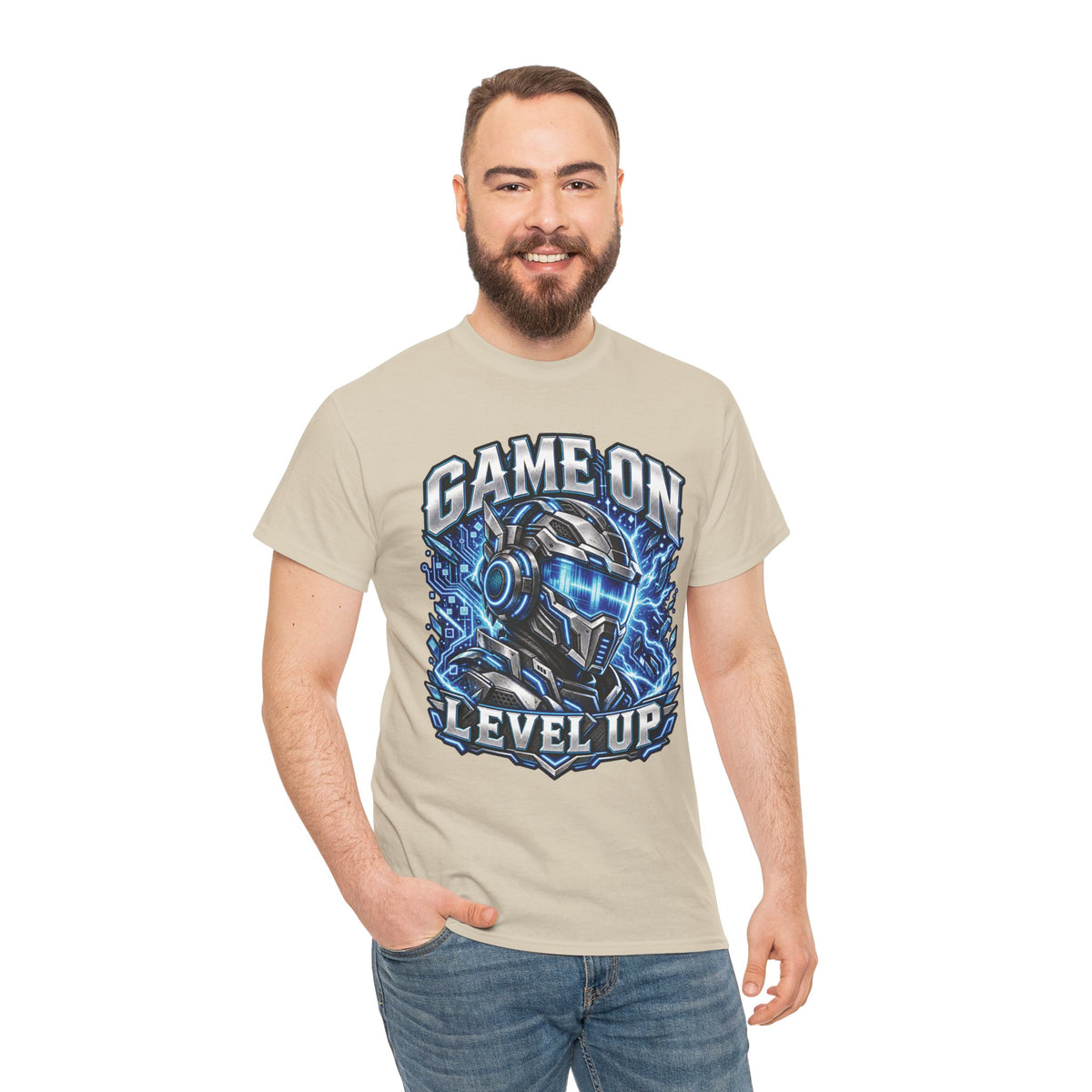 Game On Level Up Gamer Graphic T-Shirt