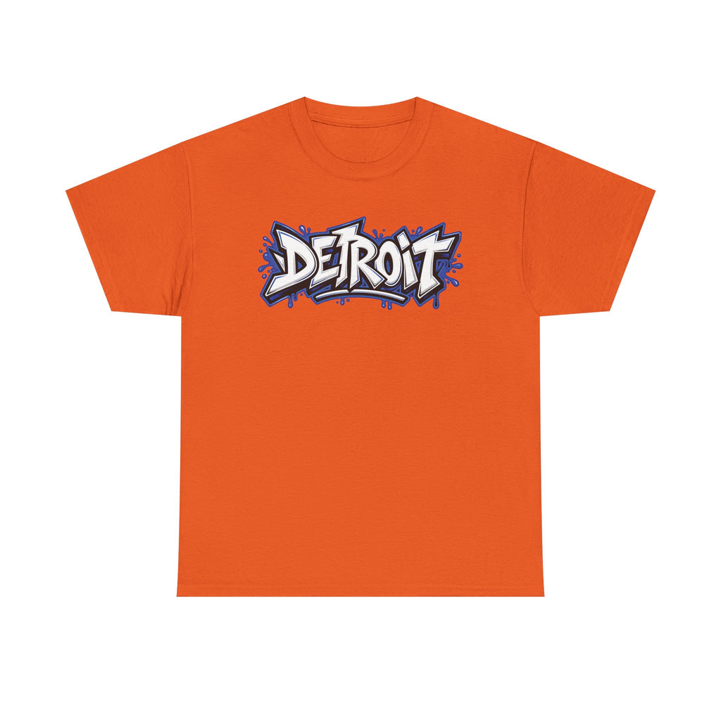 Detroit Graffiti Autism Tee | Different Is Beautiful backprint
