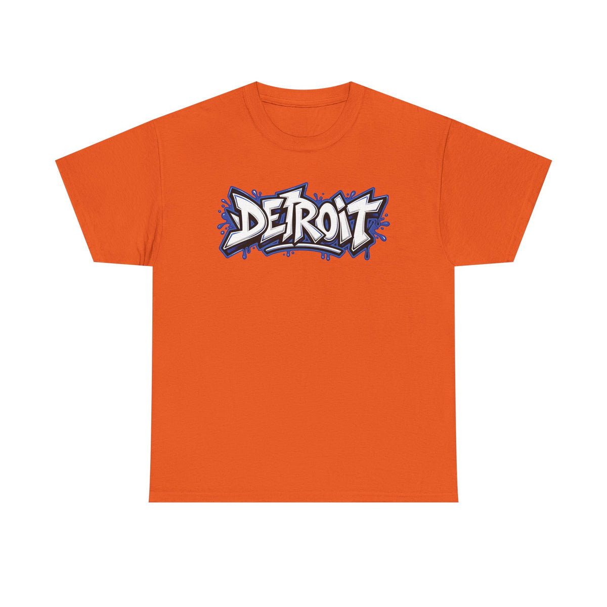 Detroit Graffiti Autism Tee | Different Is Beautiful backprint