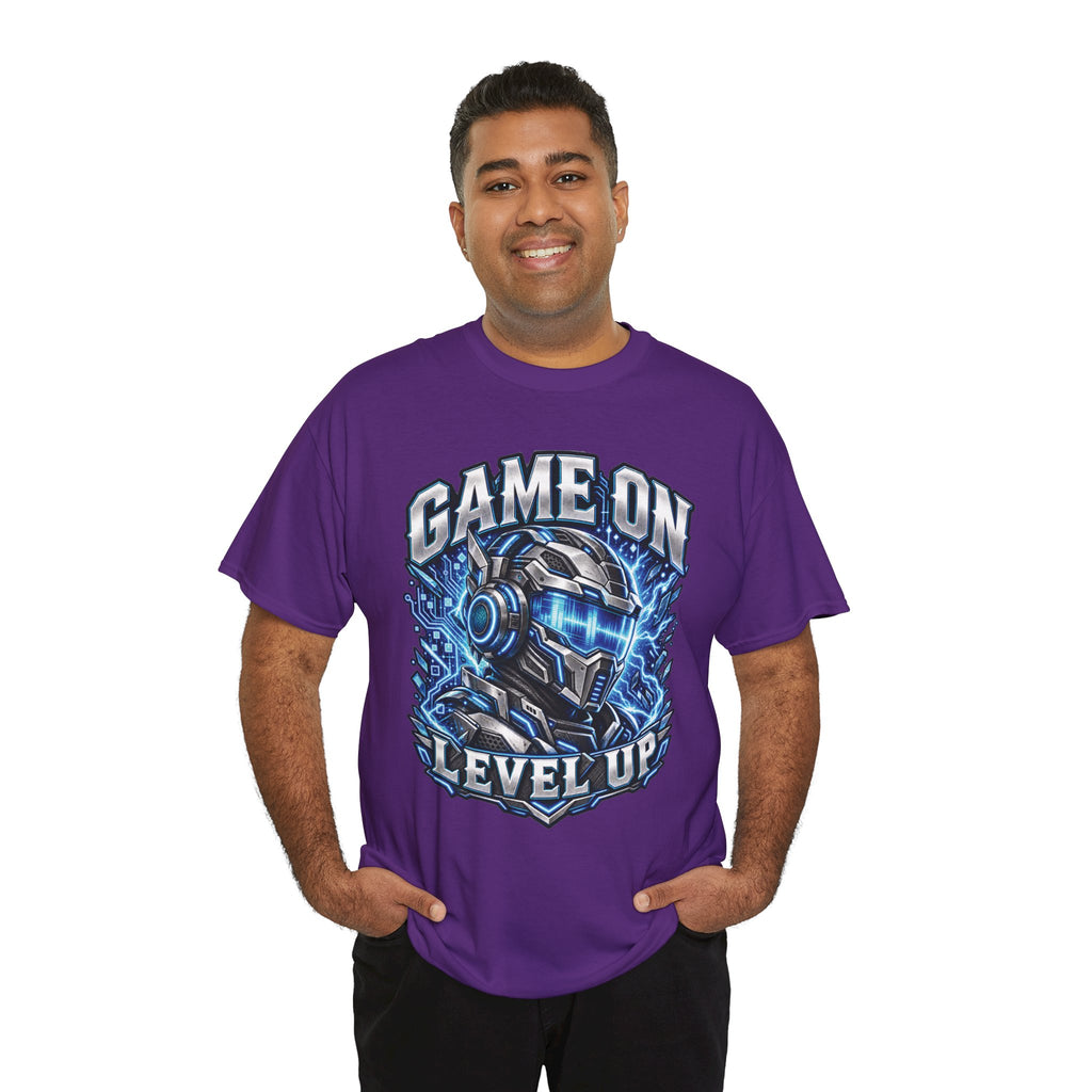 Game On Level Up Gamer Graphic T-Shirt