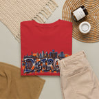 Detroit skyline graffiti T-Shirt | city skyline tee, urban street art