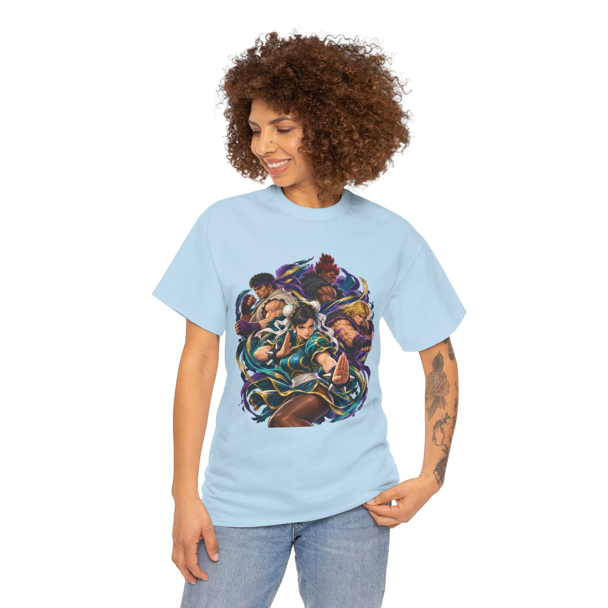 Street Fighter Characters Graphic T-Shirt