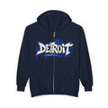 Detroit Graffiti Zip Hoodie | Detroit Rock City Back Print