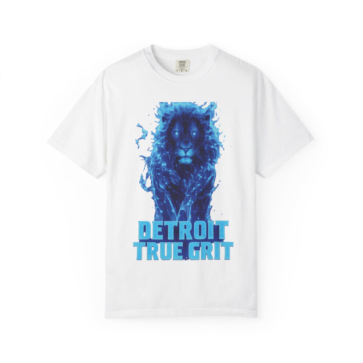 Blue Lion Detroit True Grit T-Shirt | City Pride Tee