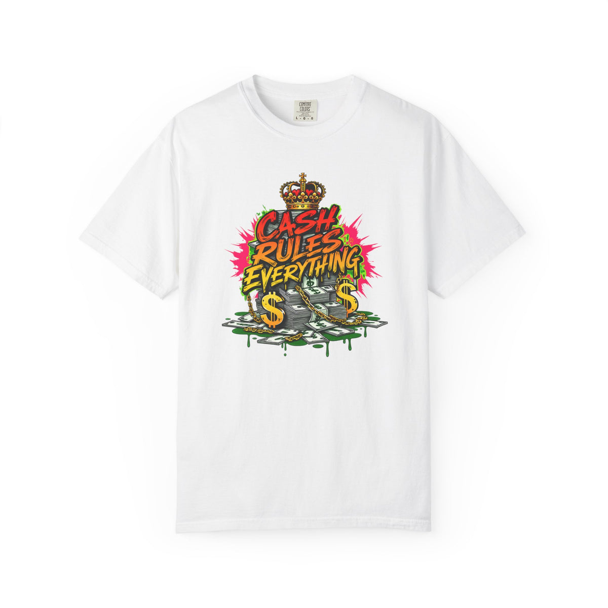 Cash Rules Everything Around Me T-shirt | Streetwear Money Graphic Tee